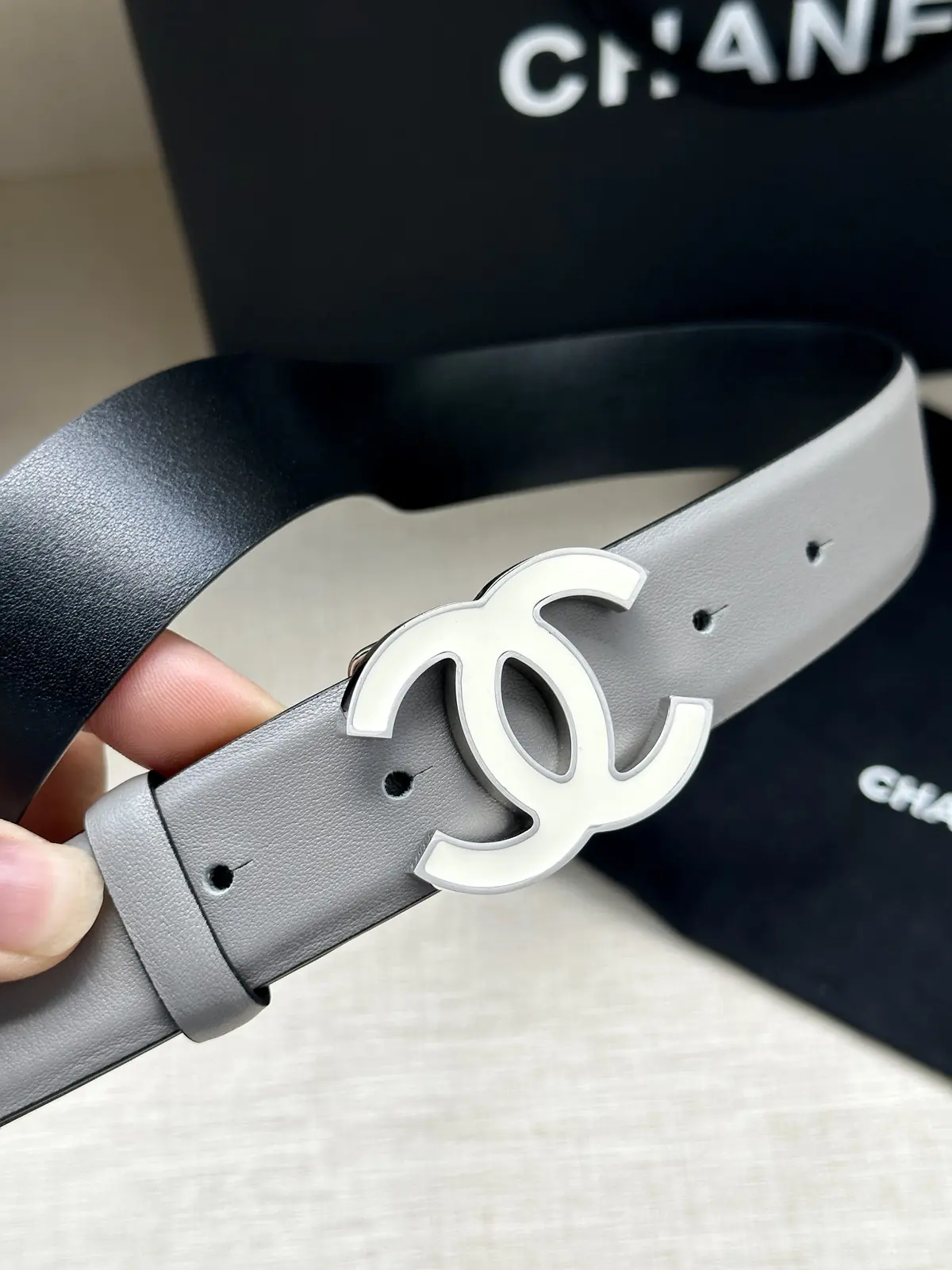 Chanel Style Leather Women's Belts Lookbook Reference image 2
