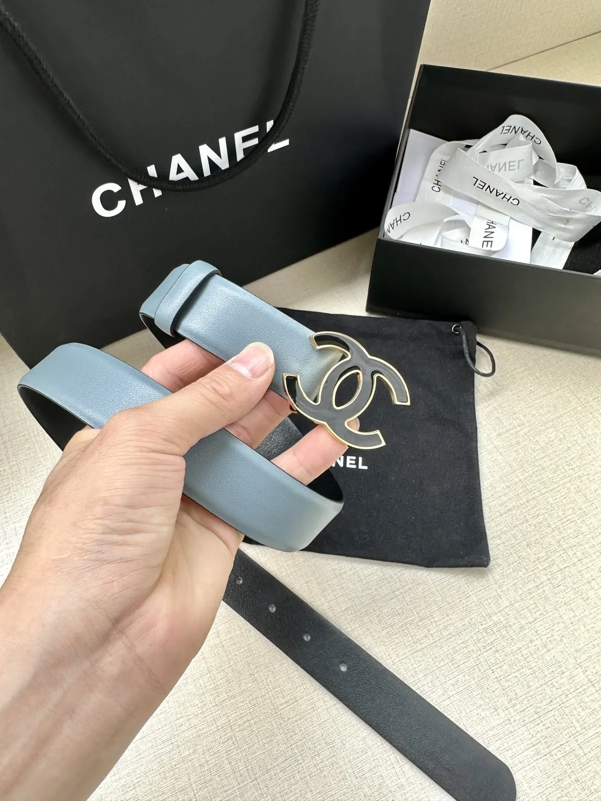 Chanel Style Leather Women's Belts Lookbook Reference image 4