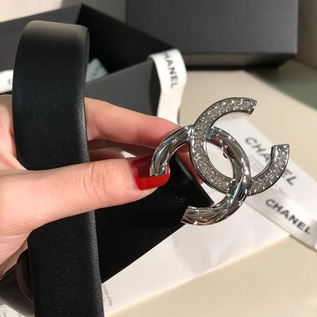 Chanel Style Leather Women's Belts Lookbook Reference image 1