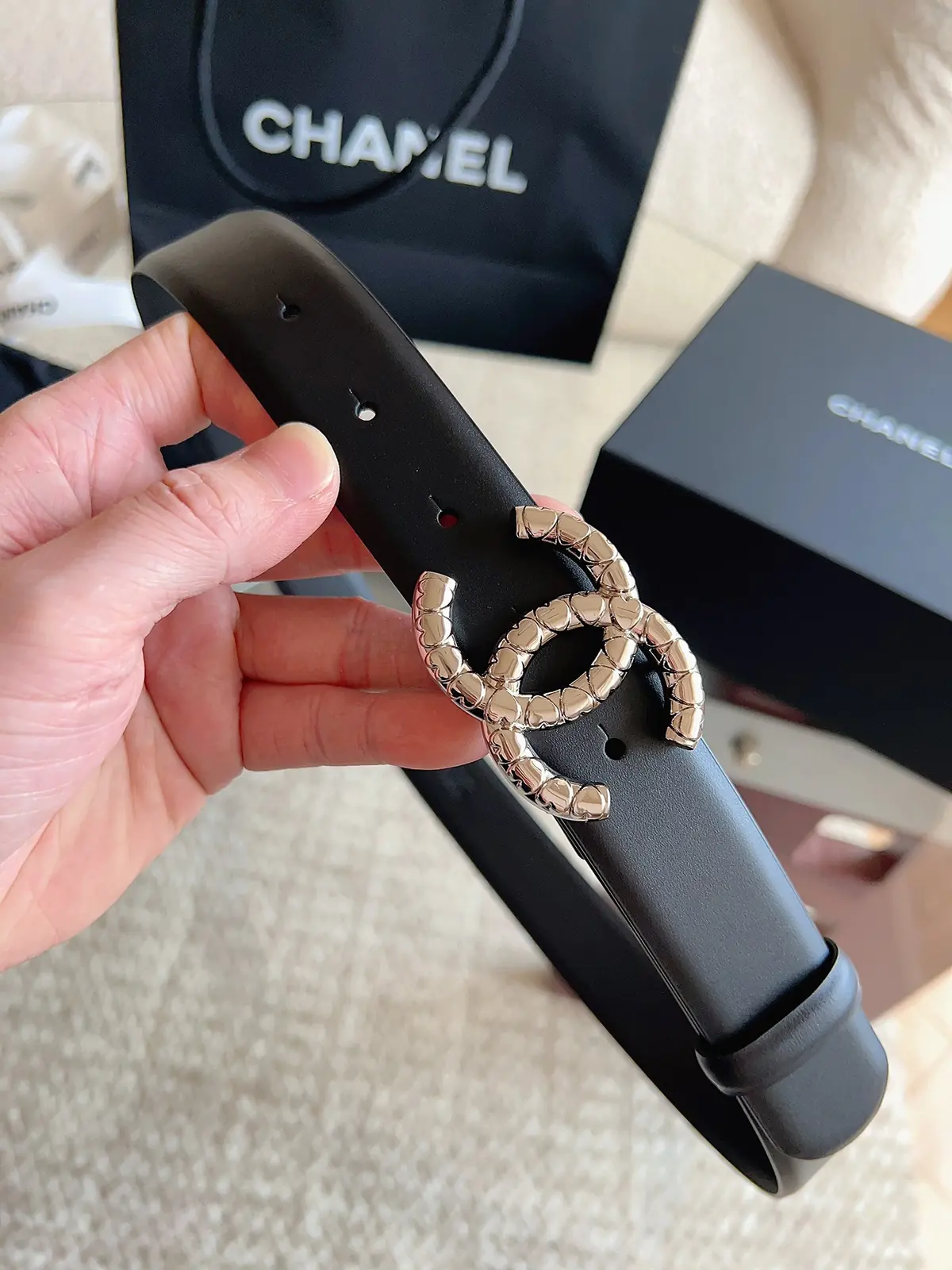 Chanel Style Leather Women's Belts Lookbook Reference image 3