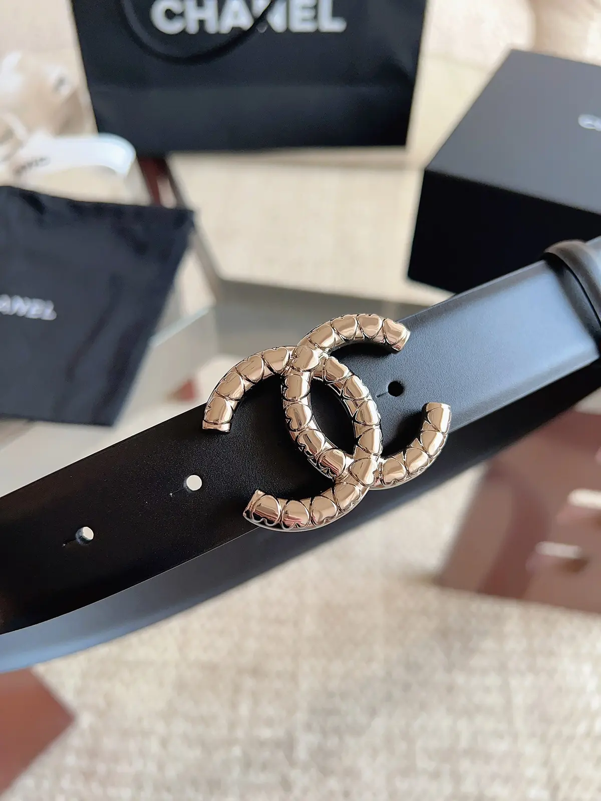 Chanel Style Leather Women's Belts Lookbook Reference image 4