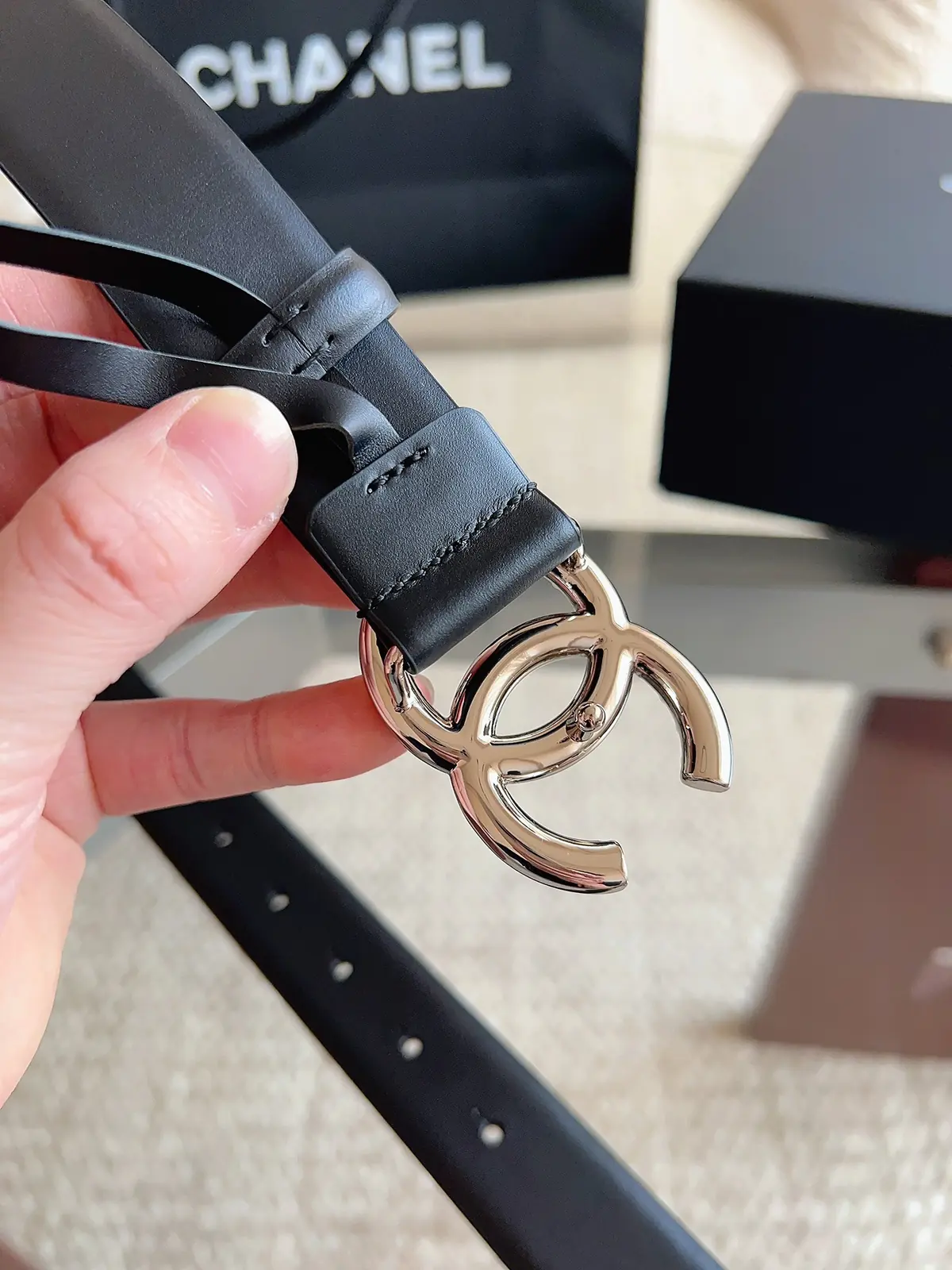 Chanel Style Leather Women's Belts Lookbook Reference image 6