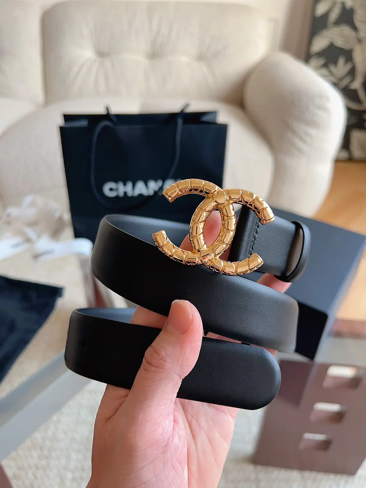 Chanel Style Leather Women's Belts Lookbook Reference image 1