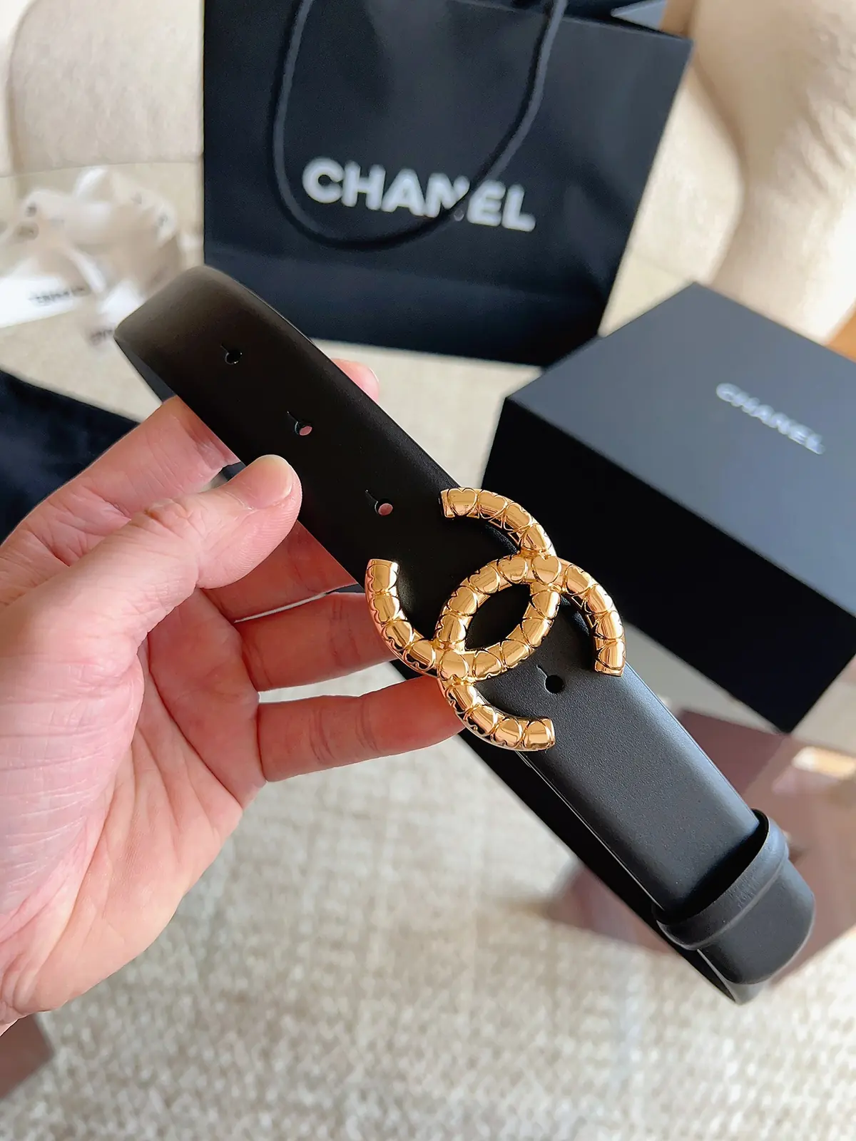Chanel Style Leather Women's Belts Lookbook Reference image 3