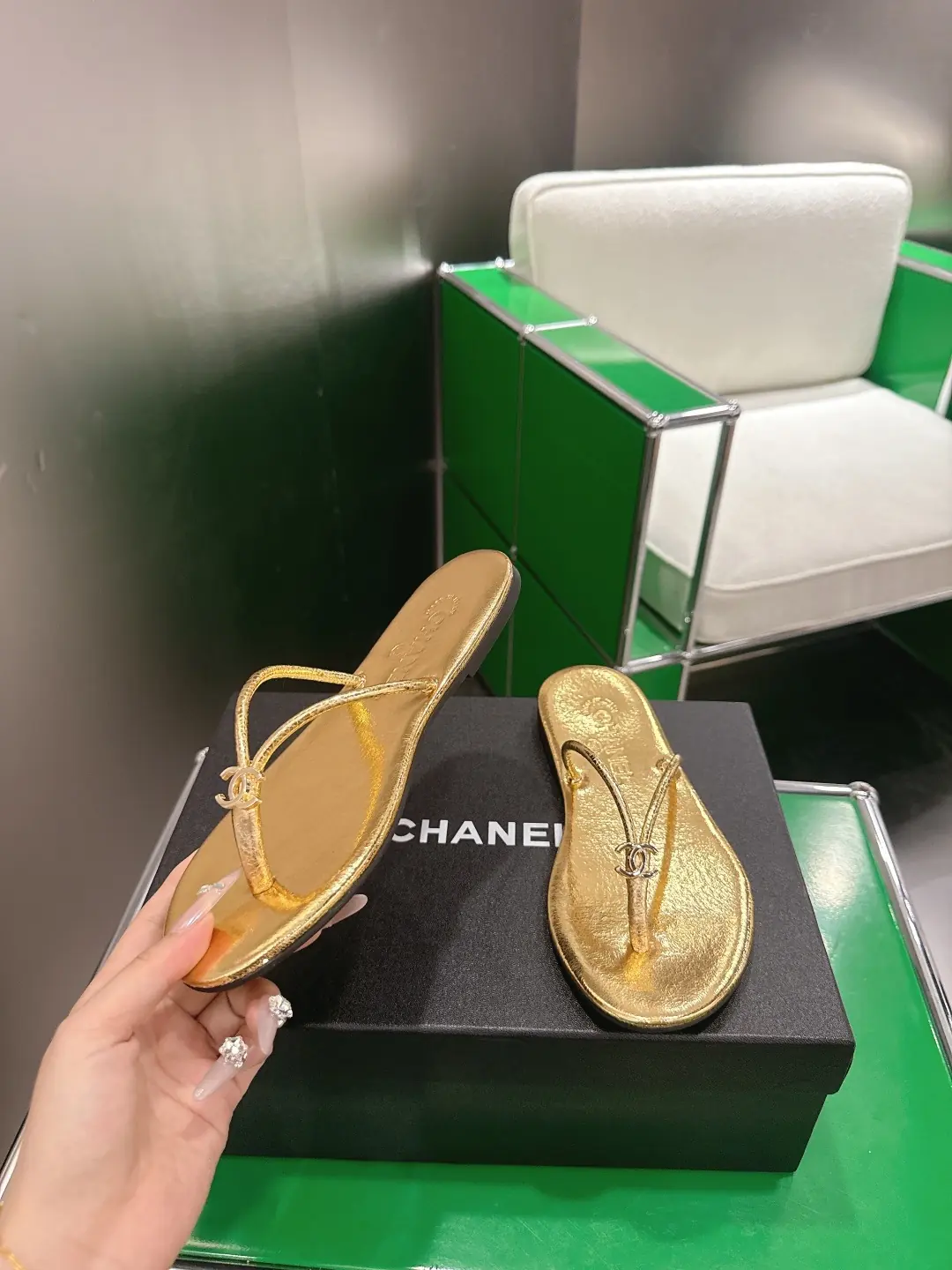 Chanel Style Leather Women's Shoes Lookbook Reference image 3