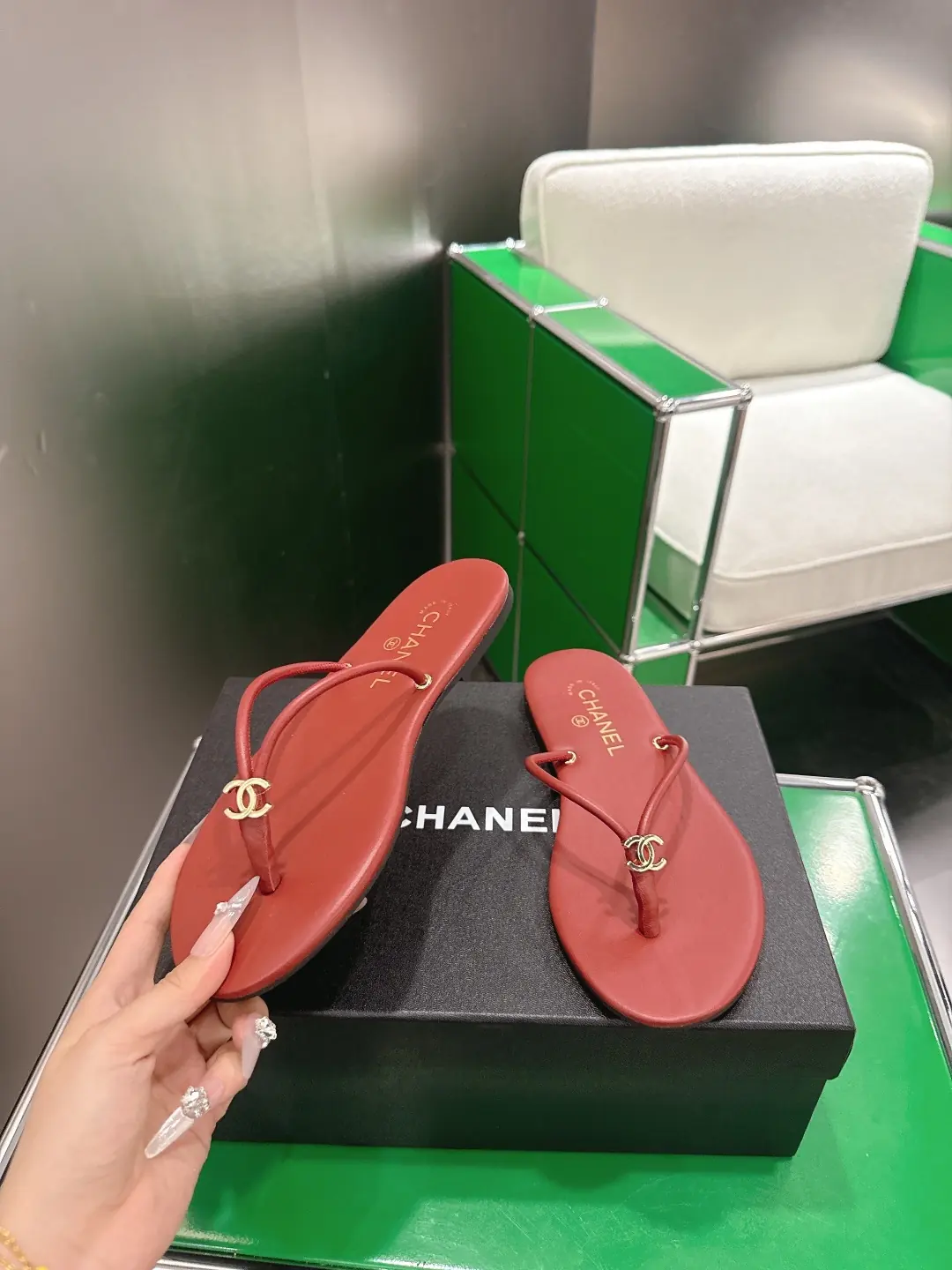 Chanel Style Leather Women's Shoes Lookbook Reference image 3