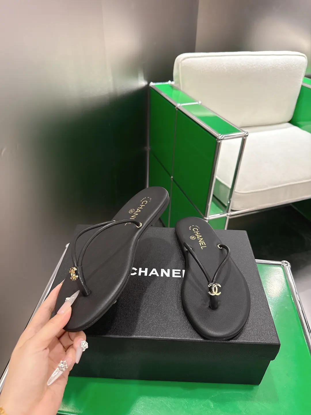 Chanel Style Leather Women's Shoes Lookbook Reference image 3