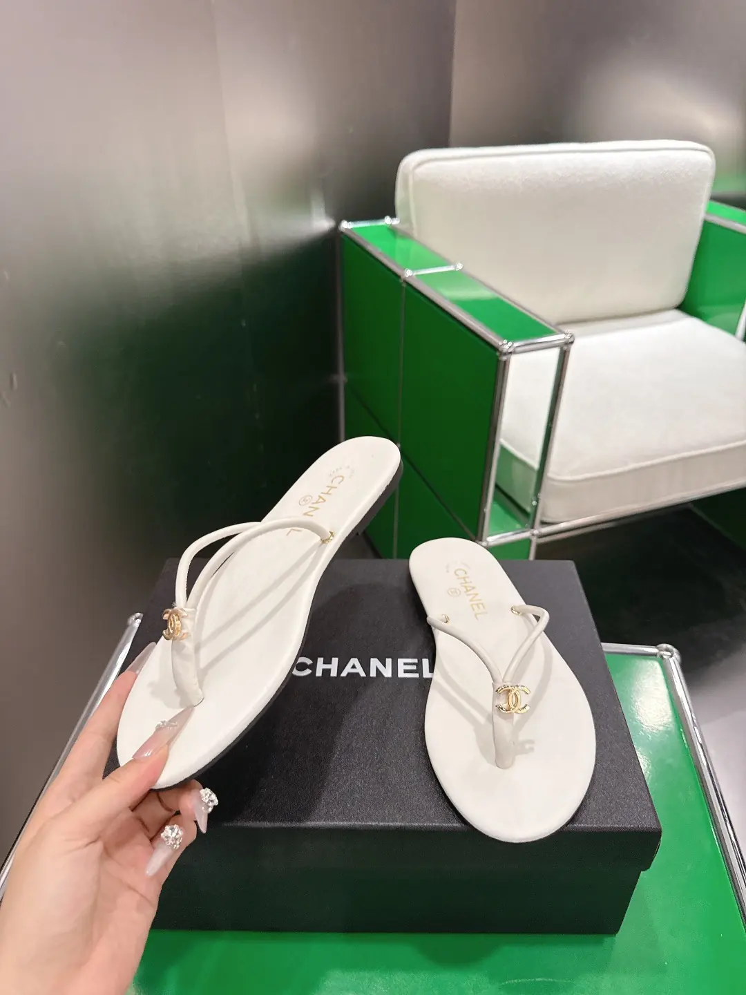 Chanel Style Leather Women's Shoes Lookbook Reference image 3