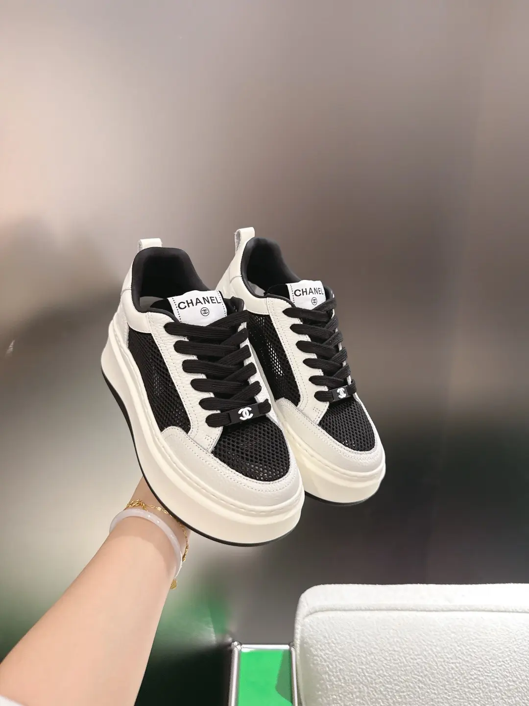 Chanel Style Leather Women's Shoes Lookbook Reference image 5