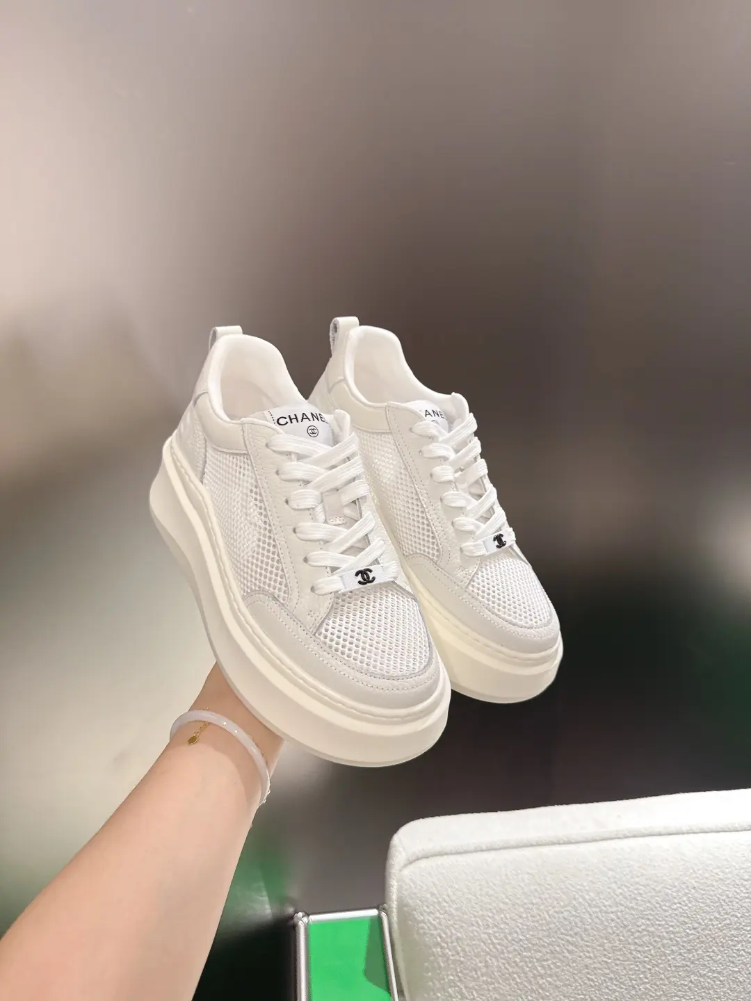 Chanel Style Leather Women's Shoes Lookbook Reference image 5