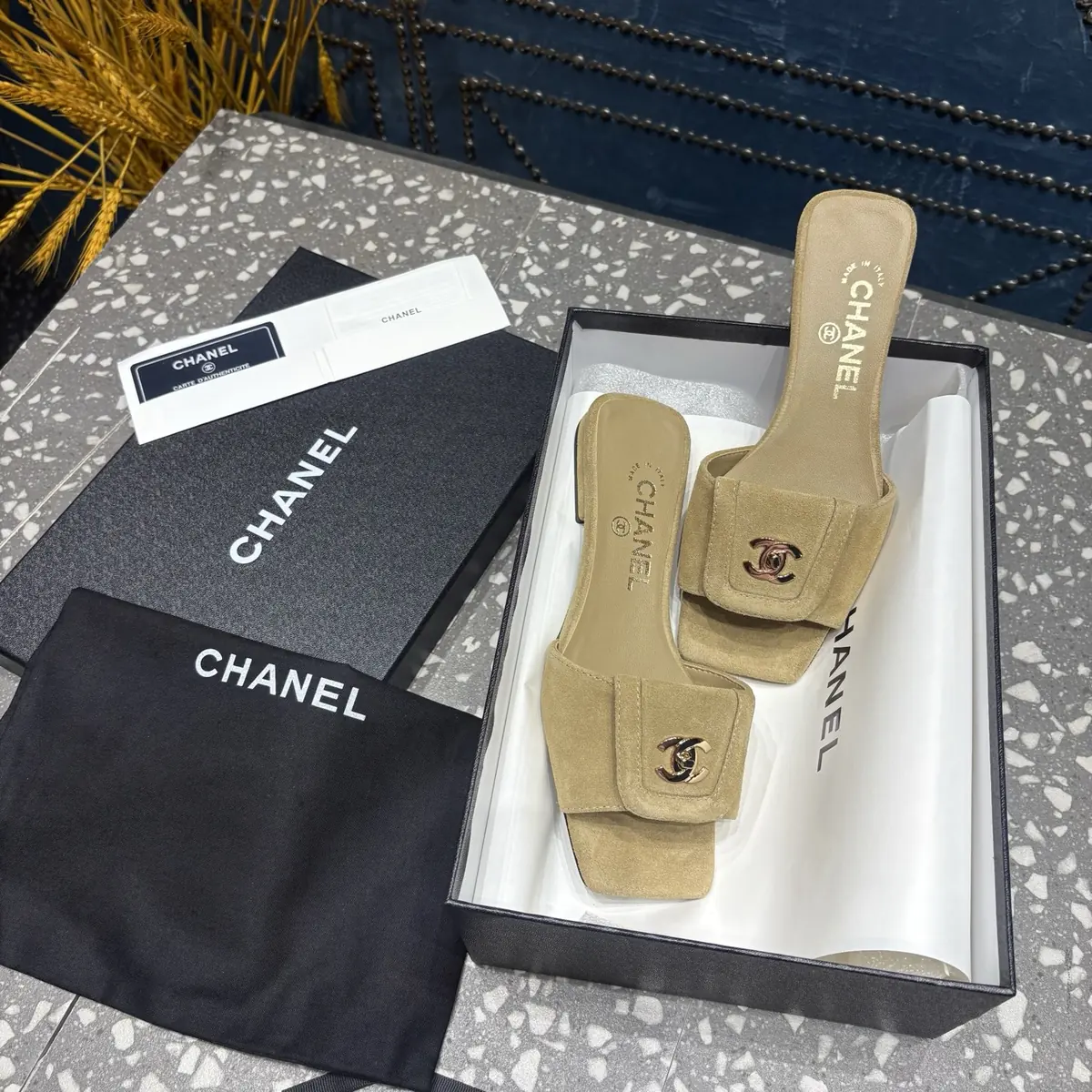 Chanel Style Leather Women's Shoes Lookbook Reference image 1