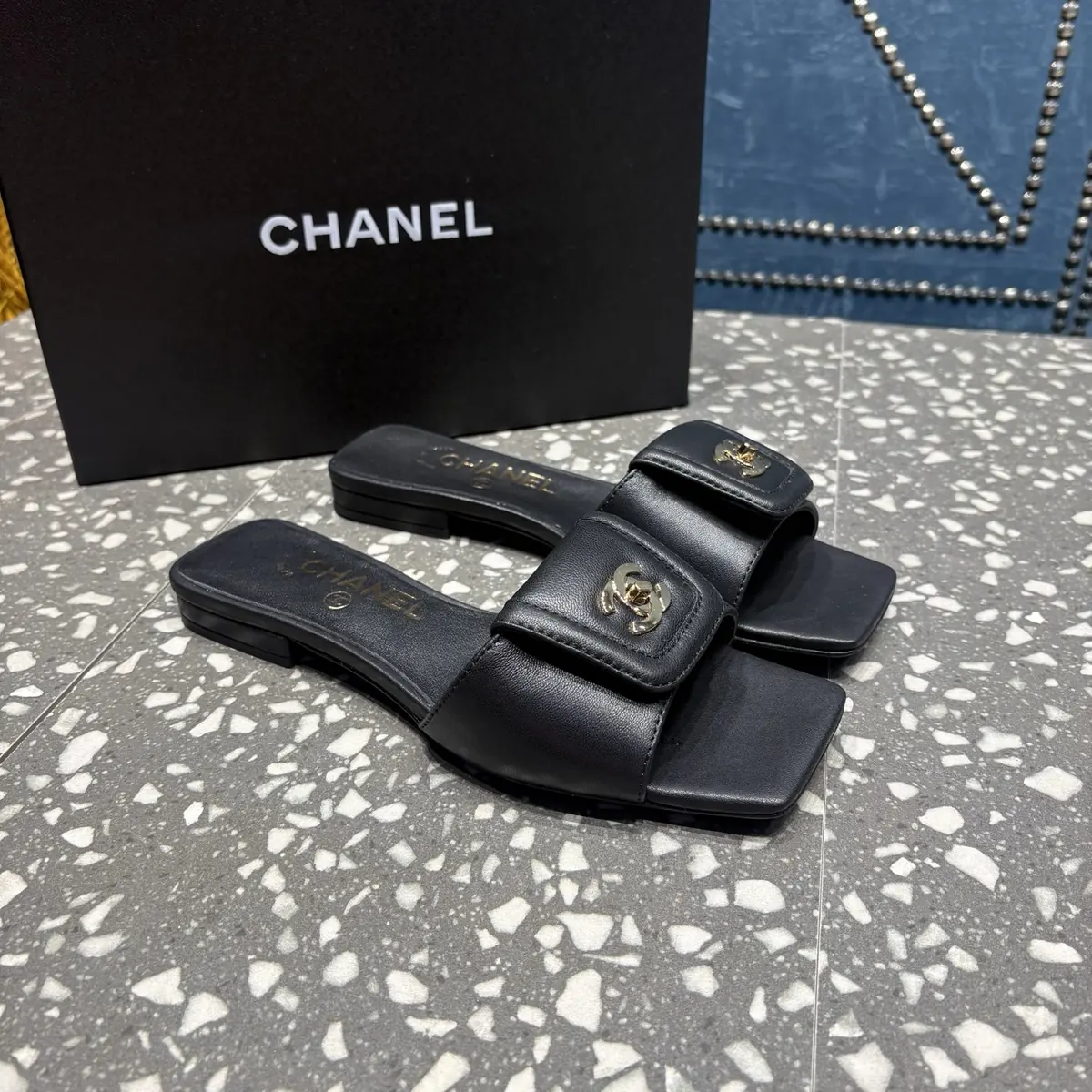 Chanel Style Leather Women's Shoes Lookbook Reference image 3