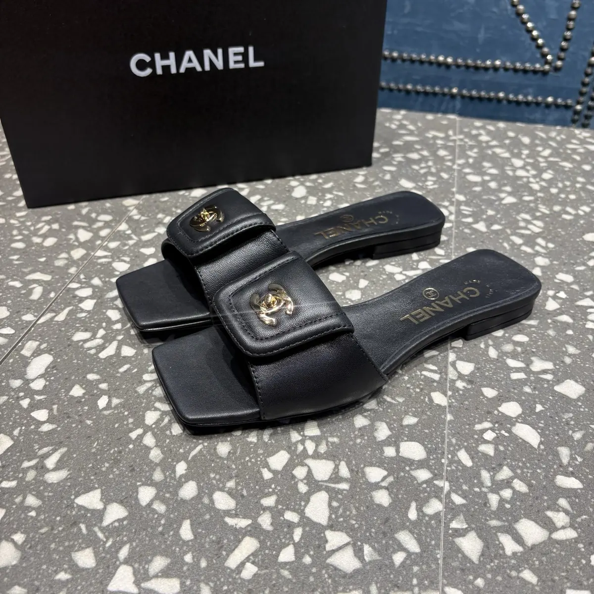 Chanel Style Leather Women's Shoes Lookbook Reference image 4