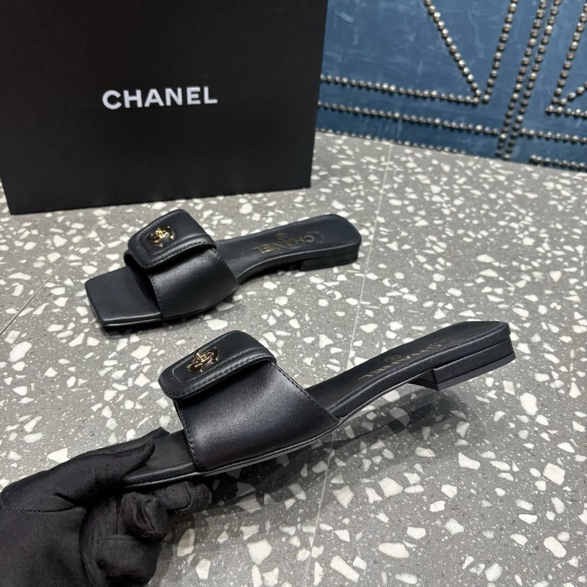 Chanel Style Leather Women's Shoes Lookbook Reference image 5