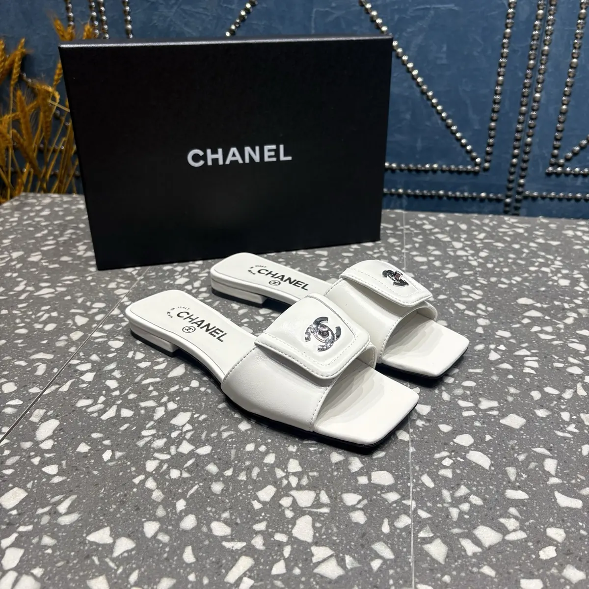 Chanel Style Leather Women's Shoes Lookbook Reference image 3