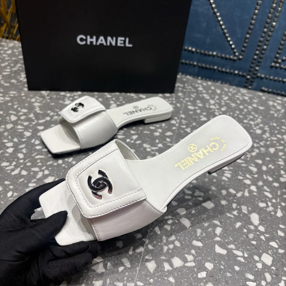 Chanel Style Leather Women's Shoes Lookbook Reference image 6