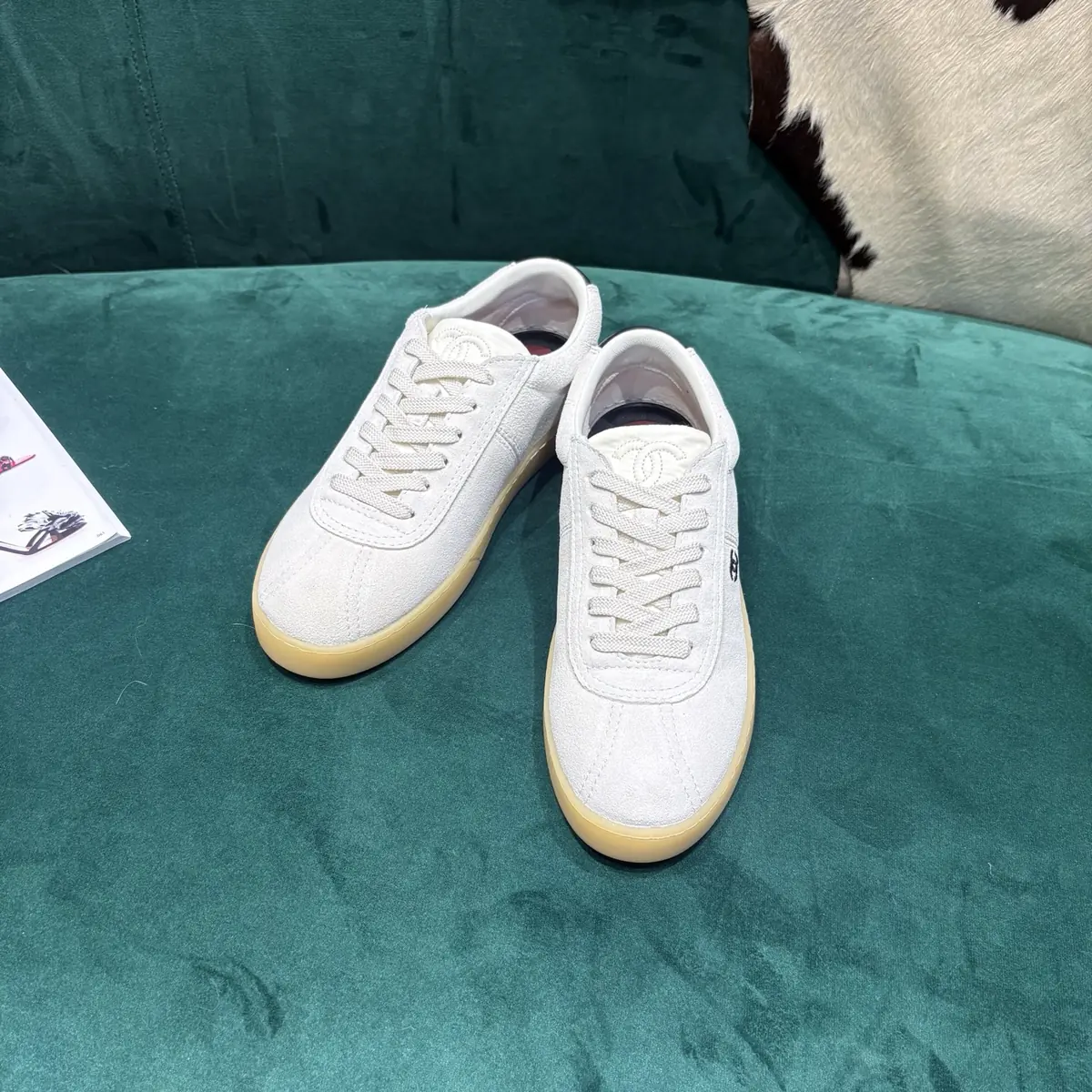 Chanel Style Leather Women's Shoes Lookbook Reference image 2