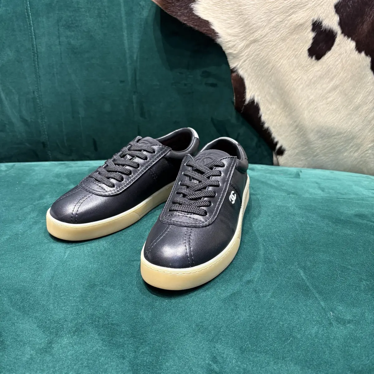 Chanel Style Leather Women's Shoes Lookbook Reference image 2