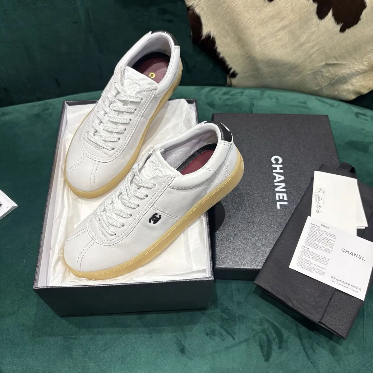 Chanel Style Leather Women's Shoes Lookbook Reference image 1