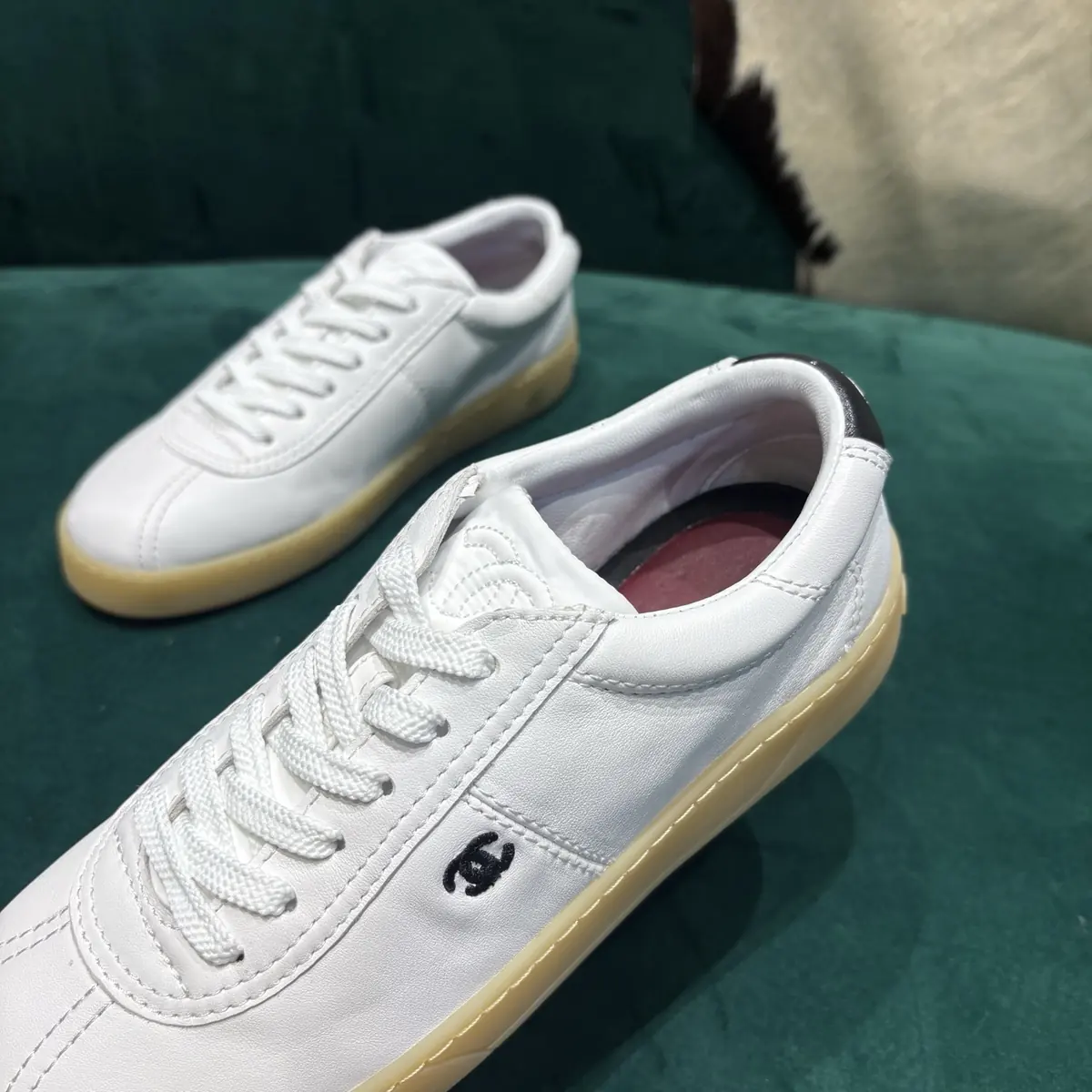 Chanel Style Leather Women's Shoes Lookbook Reference image 5