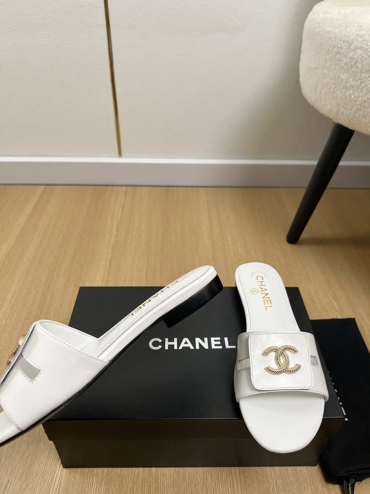Chanel Style Leather Women's Shoes Lookbook Reference image 6