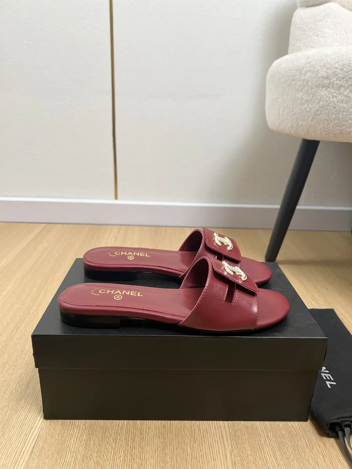 Chanel Style Leather Women's Shoes Lookbook Reference image 2