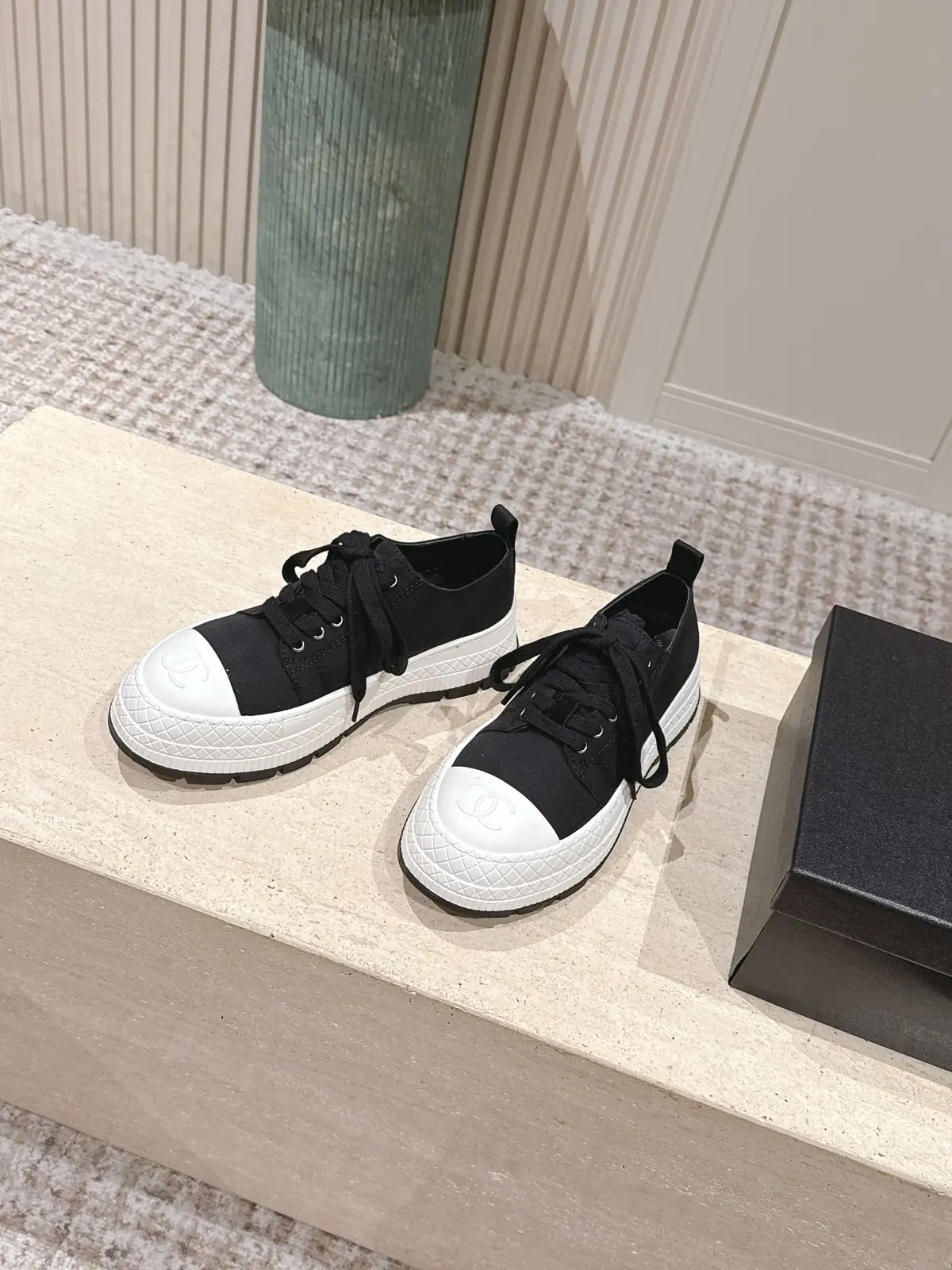 Chanel Style Leather Women's Shoes Lookbook Reference image 3