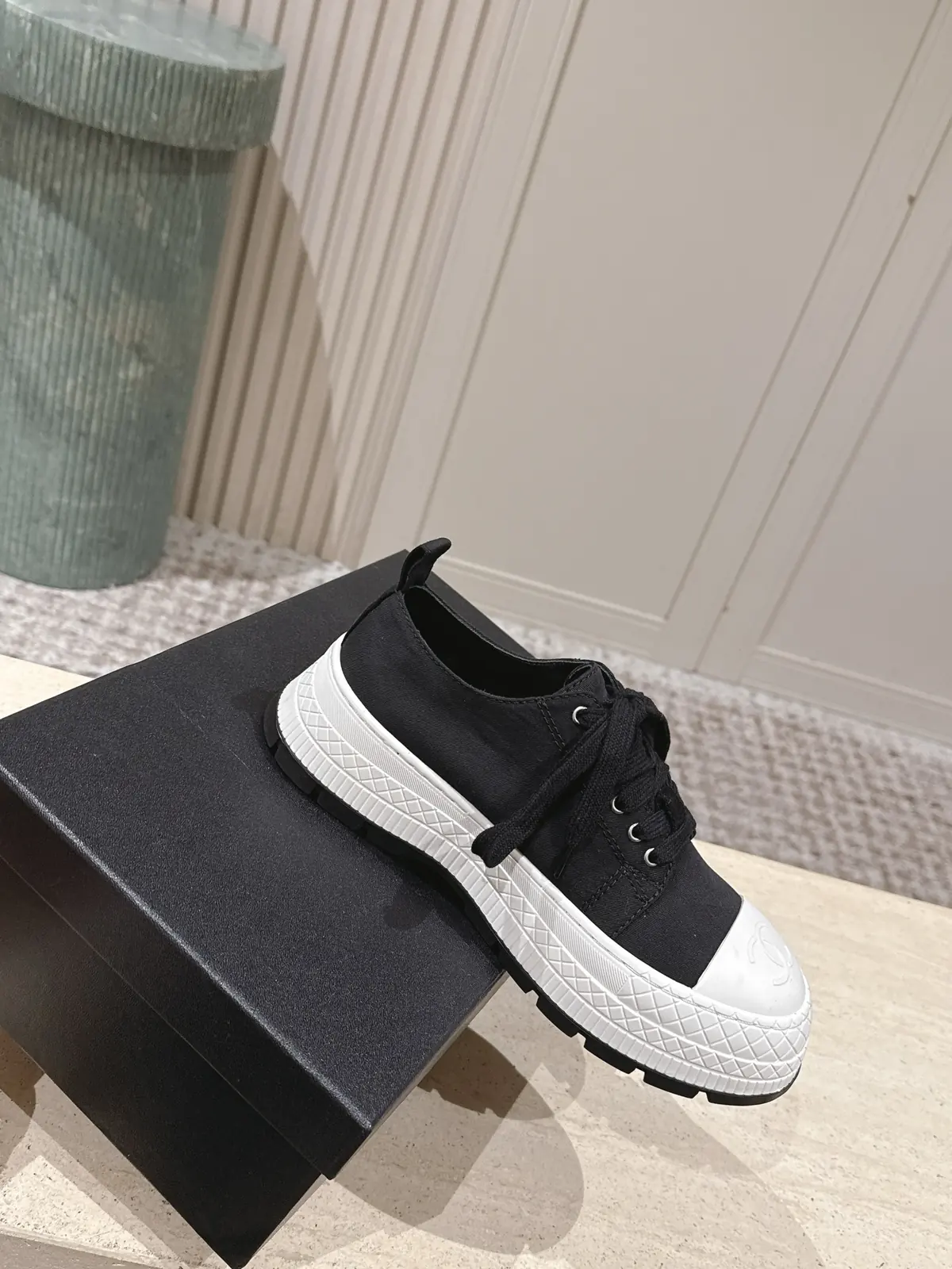 Chanel Style Leather Women's Shoes Lookbook Reference image 4