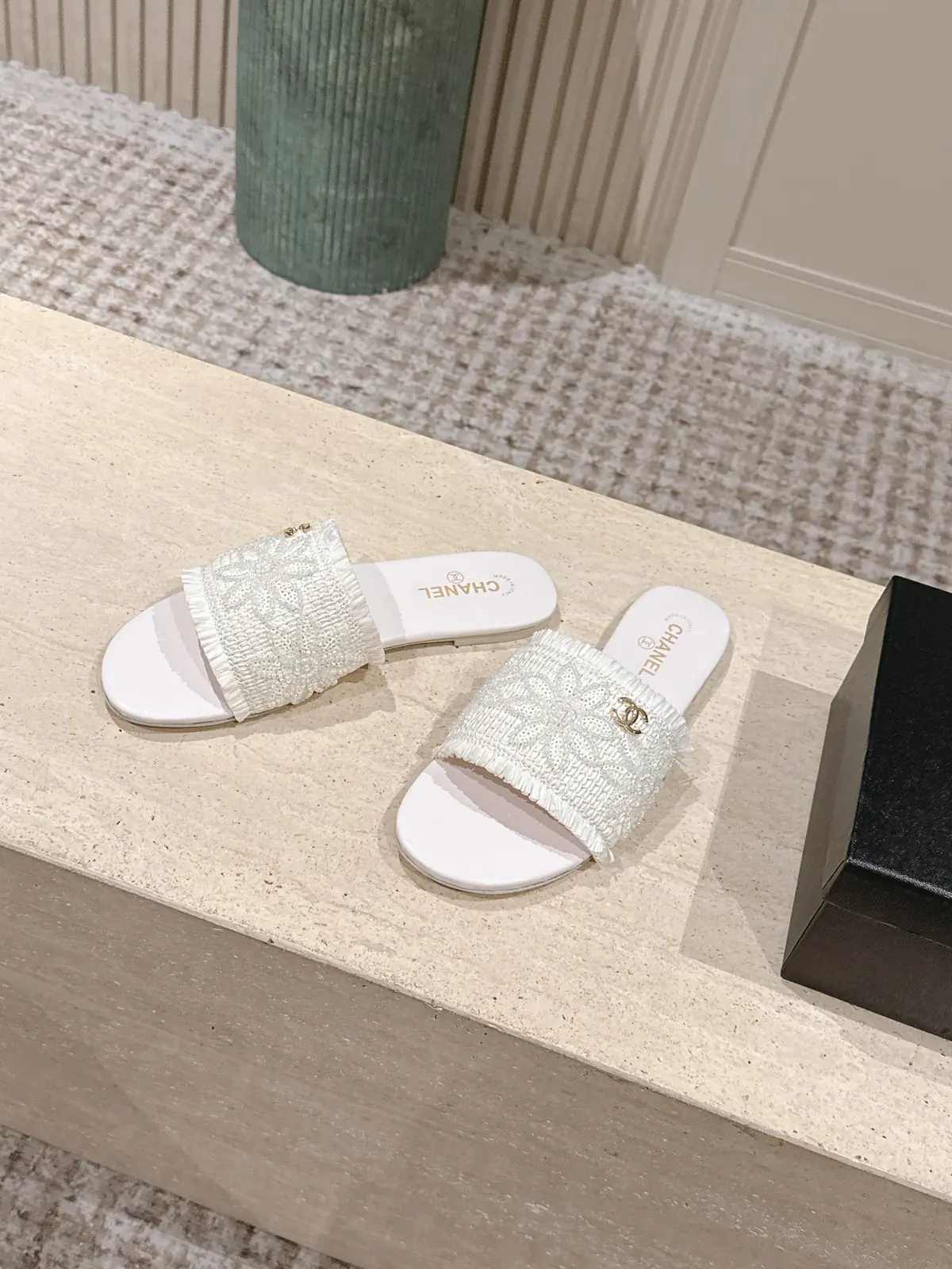 Chanel Style Leather Women's Shoes Lookbook Reference image 3