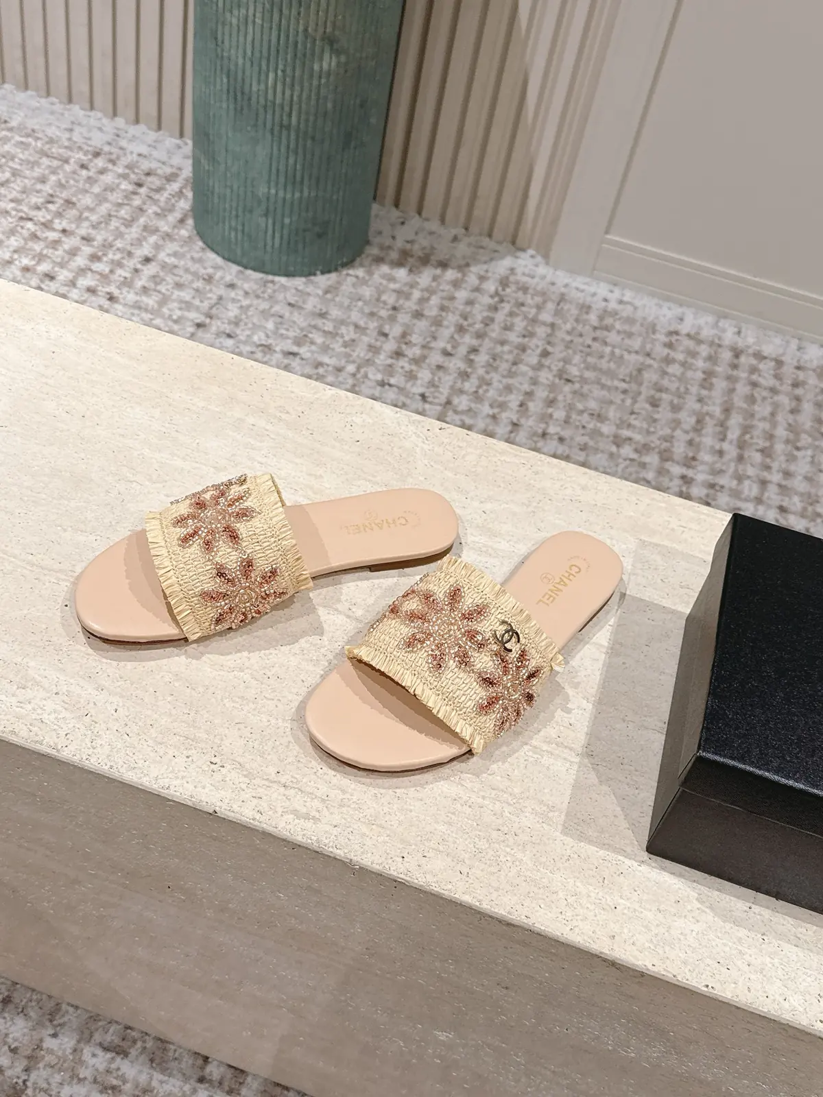 Chanel Style Leather Women's Shoes Lookbook Reference image 3