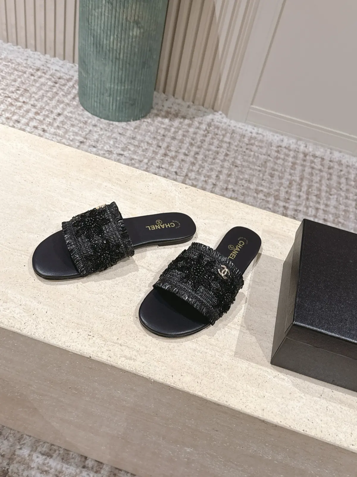 Chanel Style Leather Women's Shoes Lookbook Reference image 3