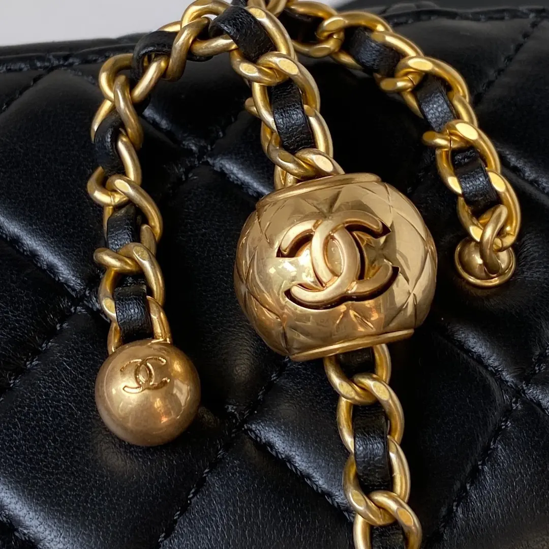 Chanel Style Pink Leather Bag Bags Bag detail image 4 from source 764362