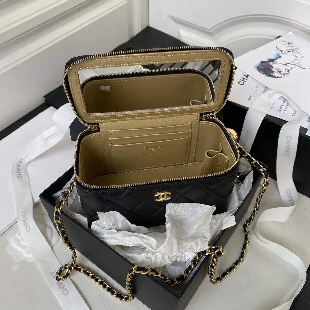 Chanel Style Pink Leather Bag Bags Bag detail image 8 from source 764362