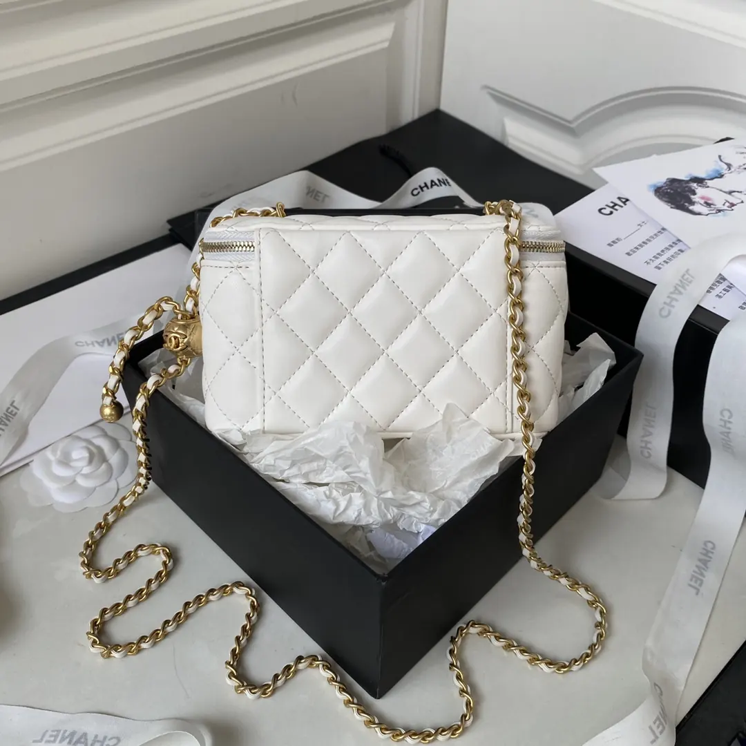 Chanel Style Pink Leather Bag Bags Bag detail image 2 from source 764363