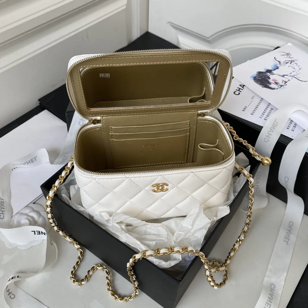Chanel Style Pink Leather Bag Bags Bag detail image 8 from source 764363