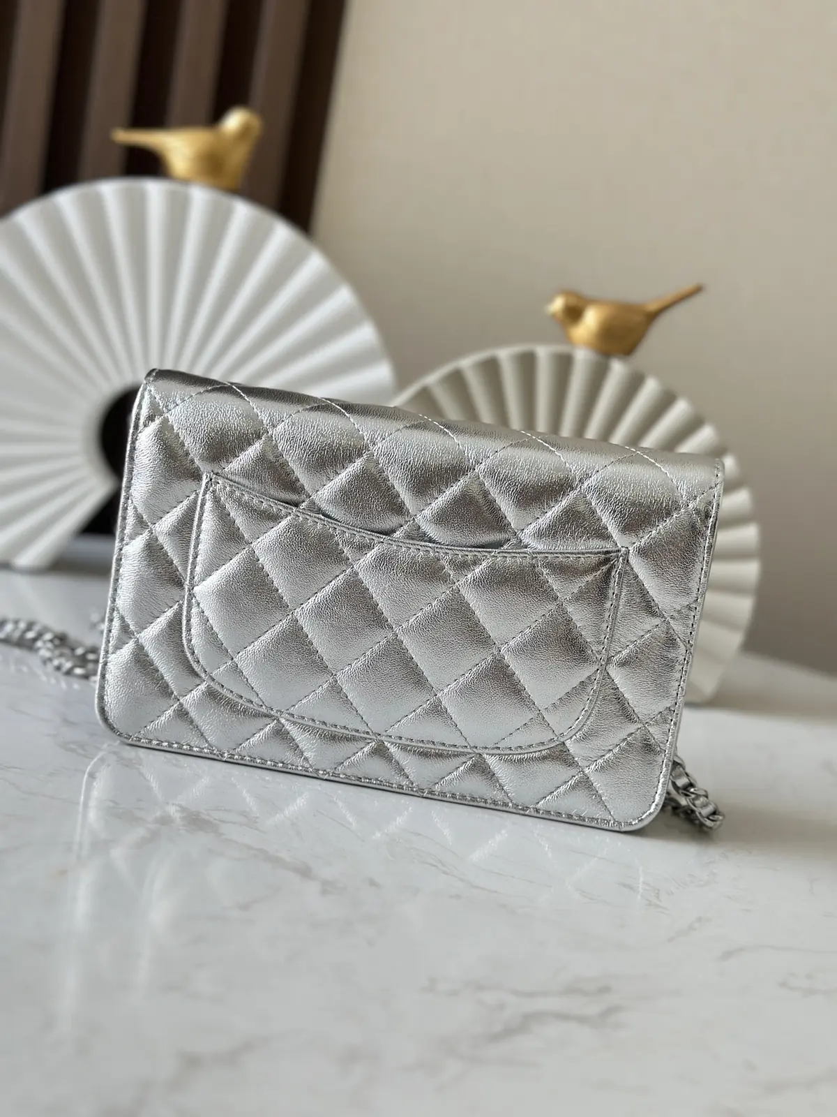 Chanel Style Pink Leather Wallet Lookbook Reference image 4