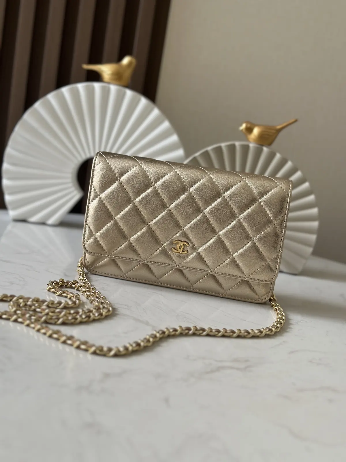 Chanel Style Pink Leather Wallet Lookbook Reference image 1