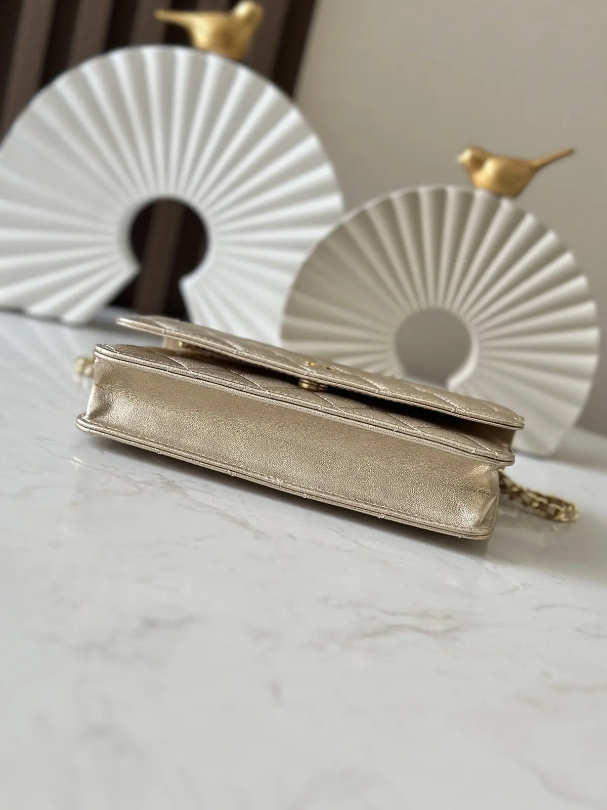 Chanel Style Pink Leather Wallet Lookbook Reference image 5