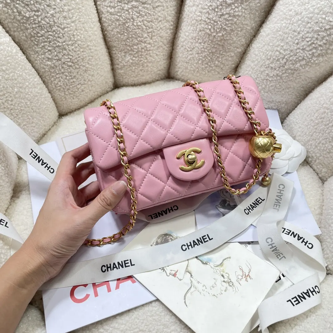 Chanel Style Pink Shoulder Bag Lookbook Reference image 2