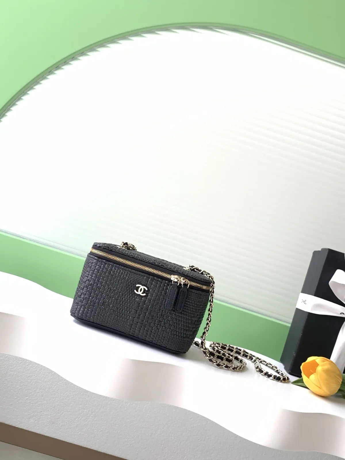Chanel Style Red Chain Bag Lookbook Reference image 1