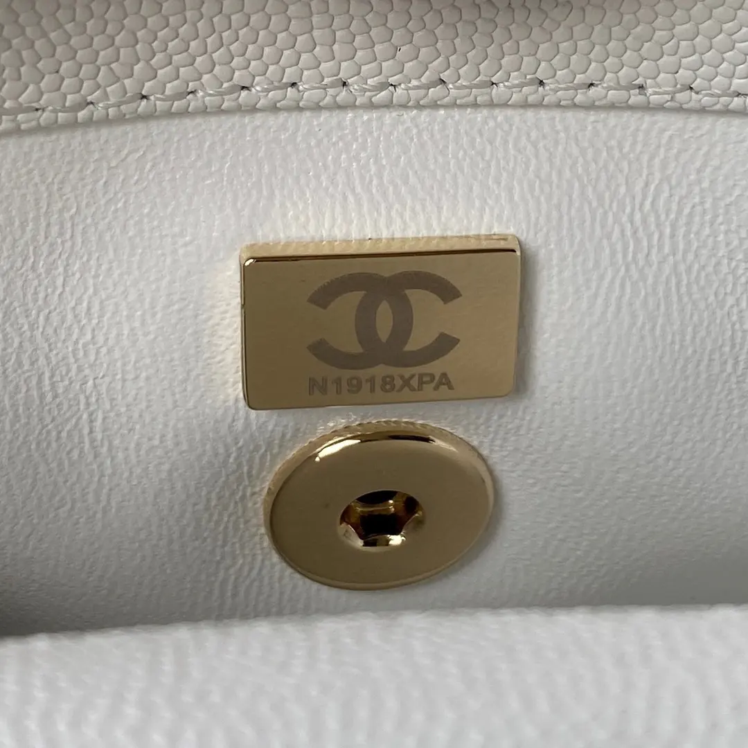 Chanel Style Red Leather Top Handle Bag Bags Top Handle Bag detail image 9 from source 764357