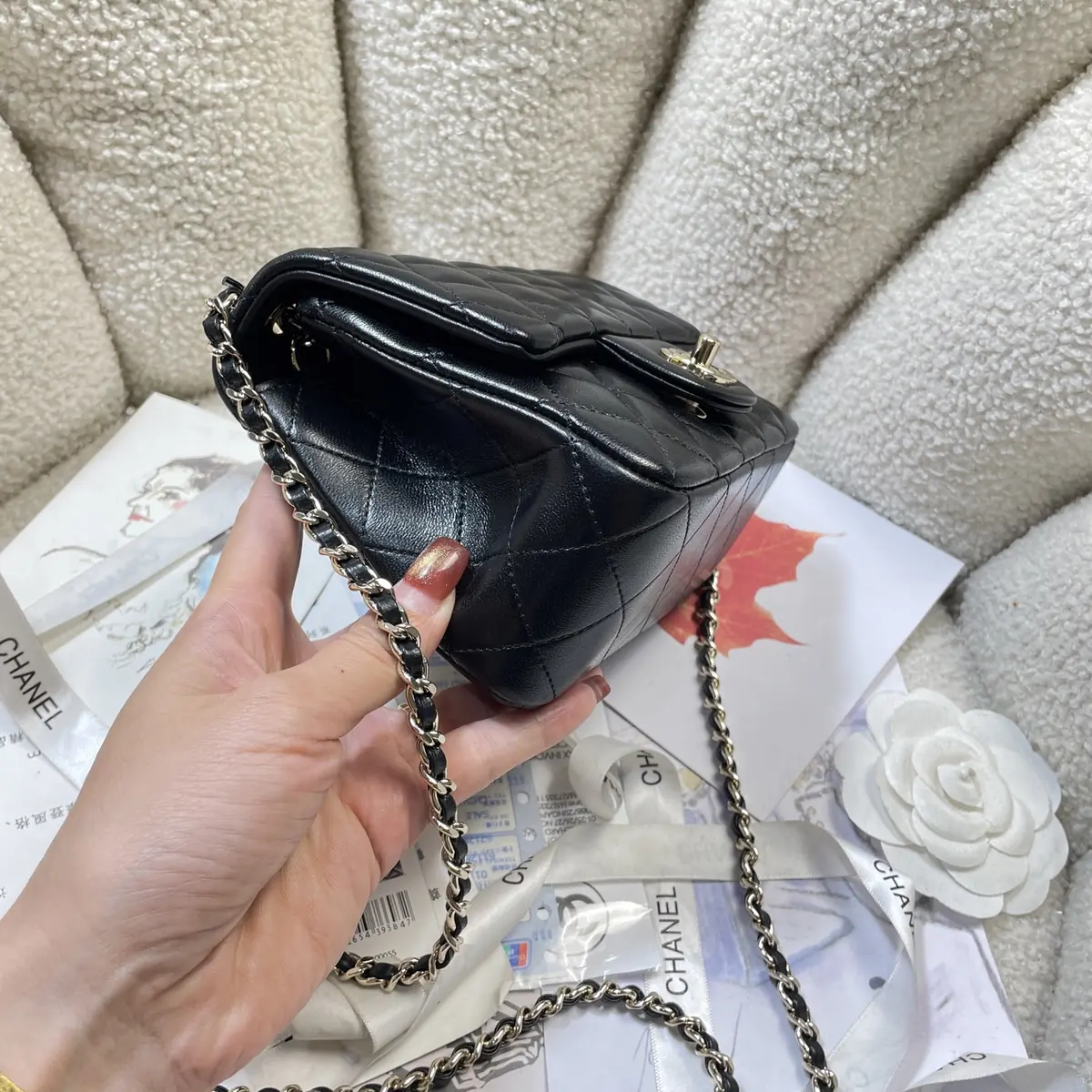 Chanel Style Shoulder Bag Lookbook Reference image 3