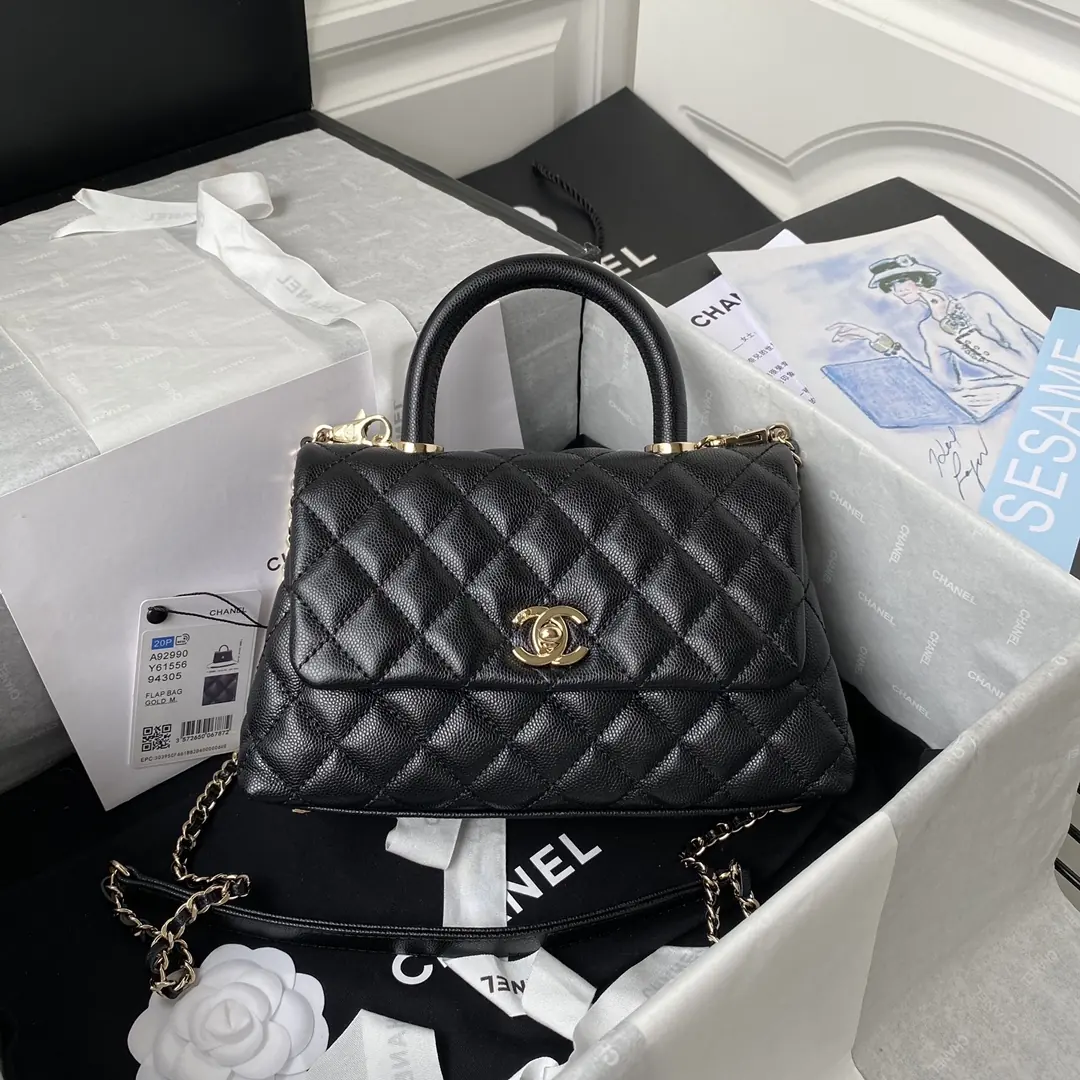 Chanel Style Top Handle Bag Bags Top Handle Bag detail image 1 from source 764355