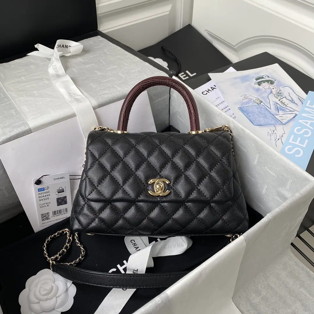 Chanel Style Top Handle Bag Bags Top Handle Bag detail image 1 from source 764356