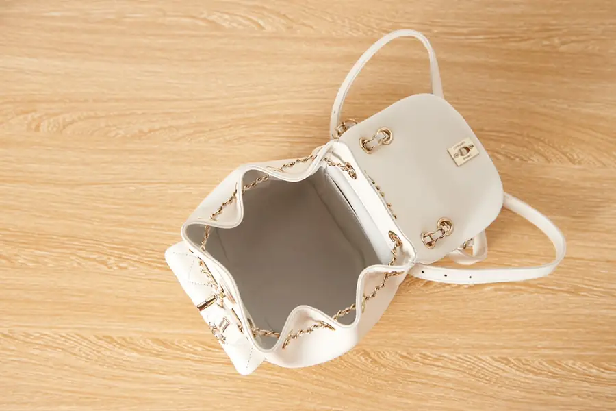 Chanel Style White Leather Card Holder Bags Card Holder detail image 7 from source 764334