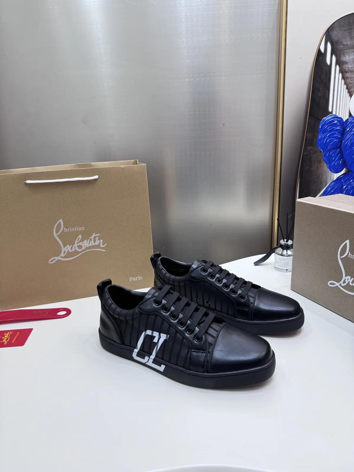 Christian Louboutin（cl男） Style Leather Men's Shoes Lookbook Reference image 1