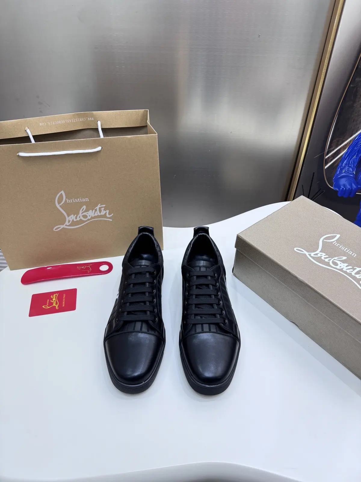Christian Louboutin（cl男） Style Leather Men's Shoes Lookbook Reference image 3