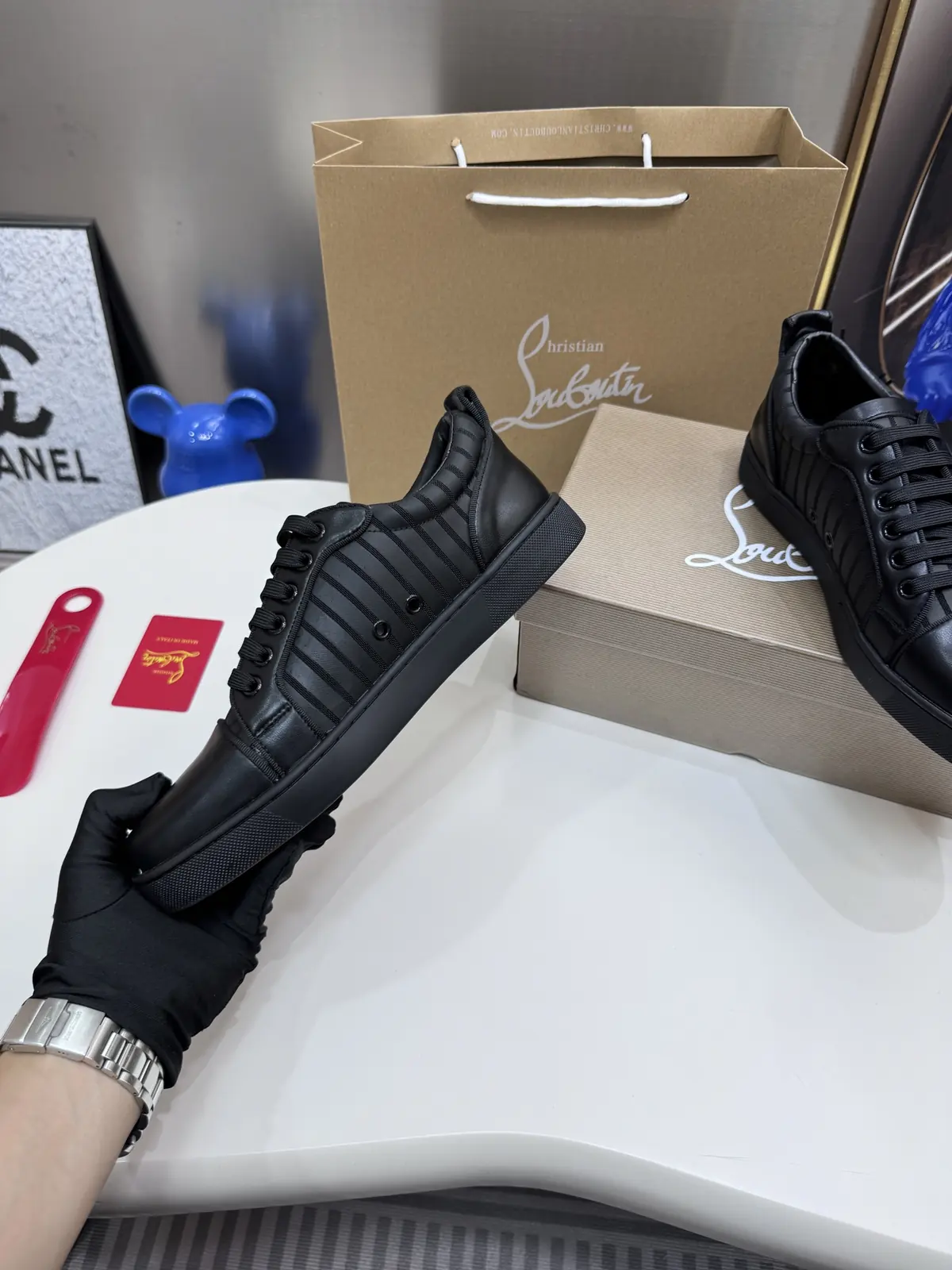 Christian Louboutin（cl男） Style Leather Men's Shoes Lookbook Reference image 6