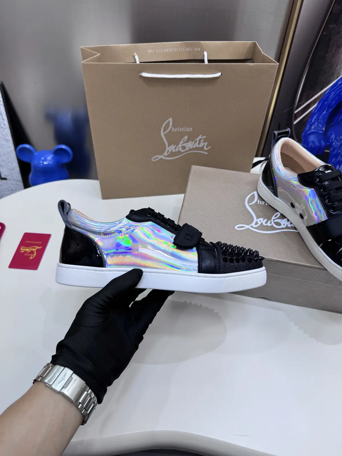 Christian Louboutin（cl男） Style Leather Men's Shoes Lookbook Reference image 6
