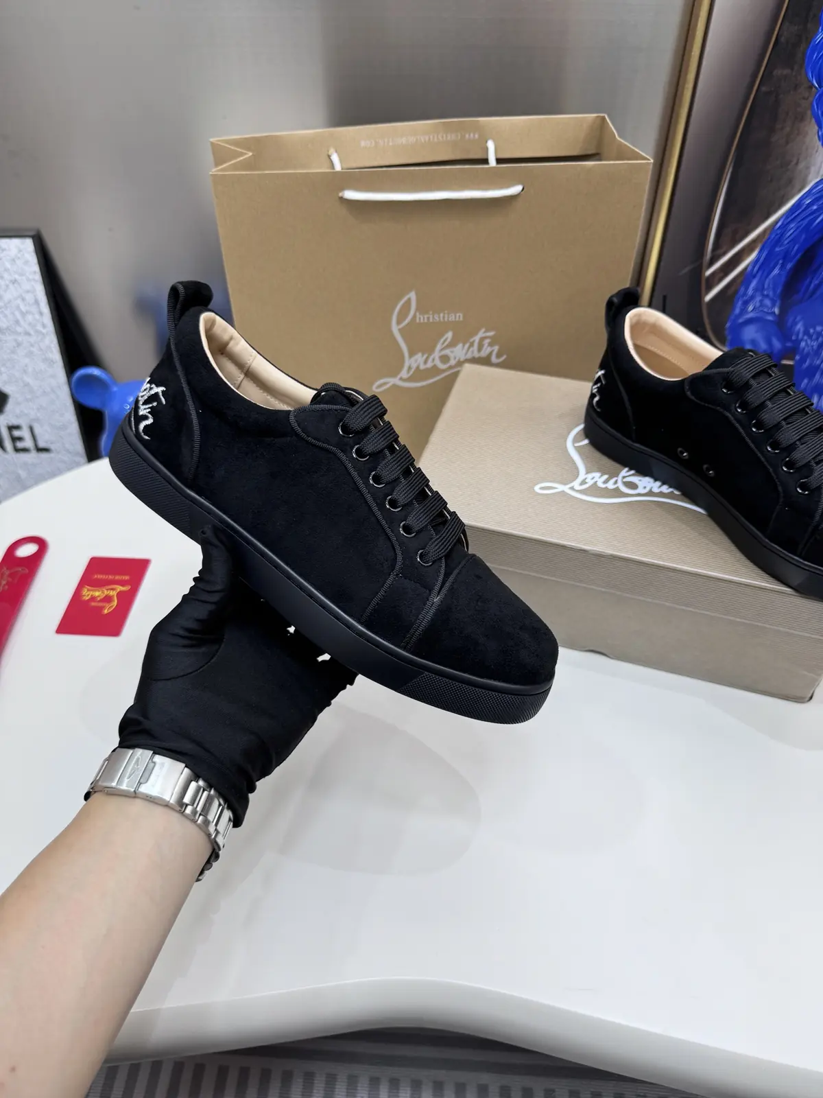Christian Louboutin（cl男） Style Leather Men's Shoes Lookbook Reference image 5